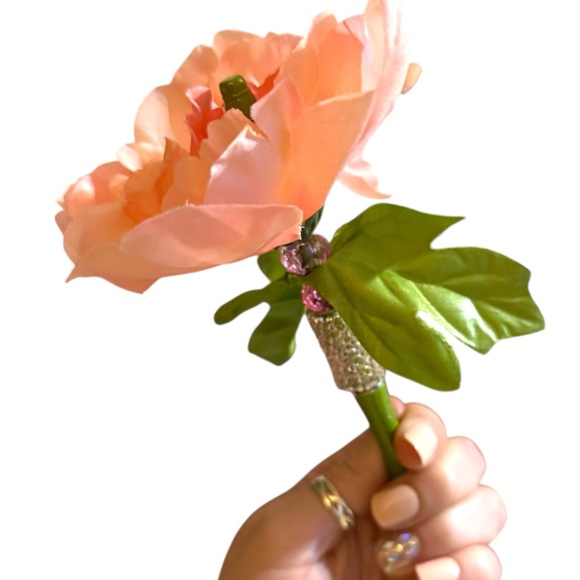 Floral Fancy Handmade Bling Pens - Picture 1 of 2